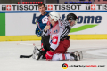 Frank Mauer (EHC Red Bull Muenchen) nach der Keilerei mit Yegor Gainetdinov (Yunost Minsk) im Achtelfinal-Rückspiel der Champions Hockey League zwischen dem EHC Red Bull München und Yunost Minsk (Weißrussland) am 20.11.2019.