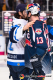 Shakehands zwischen Jochen Reimer (Torwart, ERC Ingolstadt Panther) und Michael Wolf (EHC Red Bull Muenchen) in der Hauptrundenbegegnung der Deutschen Eishockey Liga zwischen dem EHC Red Bull München und den Ingolstadt Panthern am 24.02.2019.